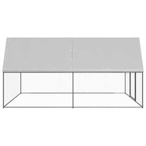 Klec pro kuřata 3 x 4 x 2 m pozinkovaná ocel - obrázek 3