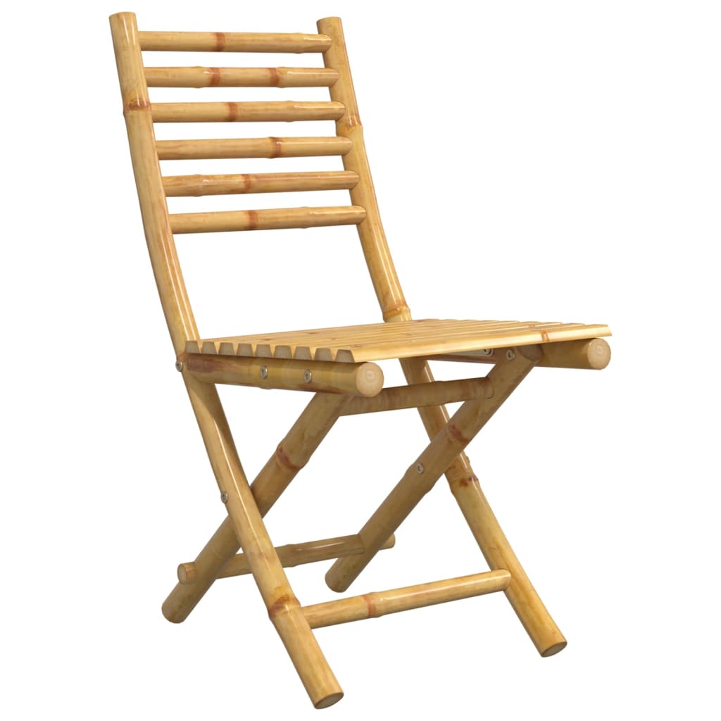 vidaXL Tuinstoelen 6 st inklapbaar 43x54x88 bamboe afbeelding
