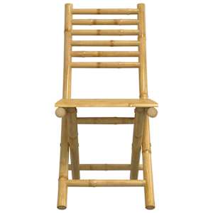 3dílný bistro set bambus - obrázek 8