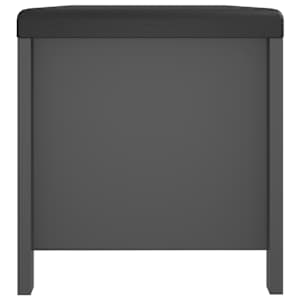 Úložný box s polštářem šedý 105 x 40 x 45 cm - obrázek 6