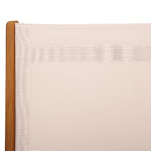 Skládací zahradní židle 4 ks masivní akáciové dřevo a textilen - obrázek 9