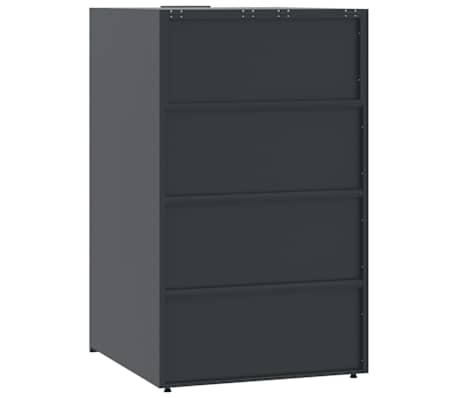 Pakket inwerp box Roestig 44.5 x 29 x 110.5 cm Cortenstaal