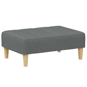 vidaXL jalapink, tumehall, 77x55x31 cm, samet