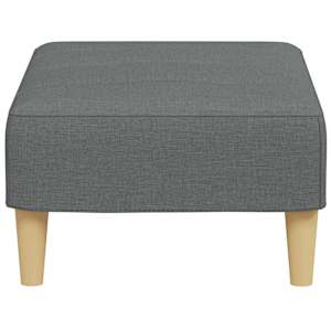 Podnožka tmavě šedá 77 x 55 x 31 cm textil - obrázek 5