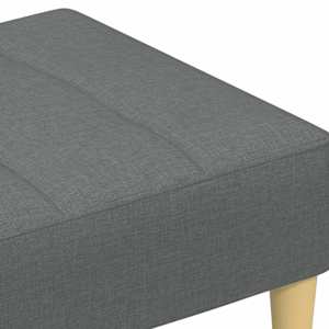 Podnožka tmavě šedá 77 x 55 x 31 cm textil - obrázek 6