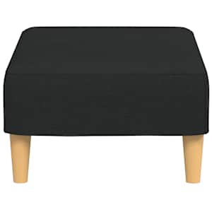 Podnožka černá 77 x 55 x 31 cm textil - obrázek 5
