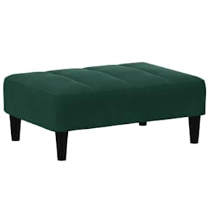 vidaXL jalapink, tumeroheline, 77x55x31 cm, samet