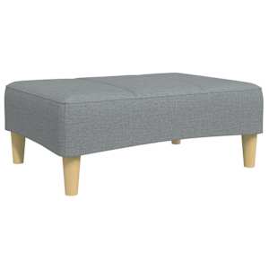 vidaXL jalapink, helehall , 77x55x31 cm, samet