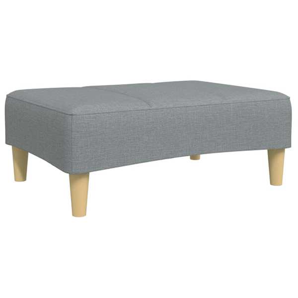 vidaXL jalapink, helehall , 77x55x31 cm, samet