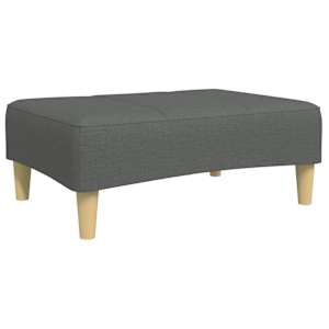 vidaXL jalapink, tumehall, 77x55x31 cm, samet