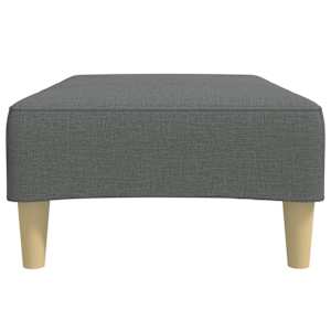 Podnožka tmavě šedá 77 x 55 x 31 cm textil - obrázek 5