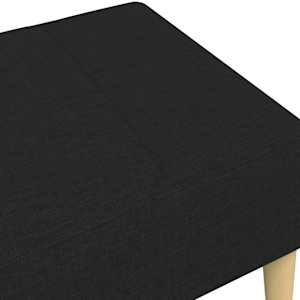 Podnožka černá 77 x 55 x 31 cm textil - obrázek 6