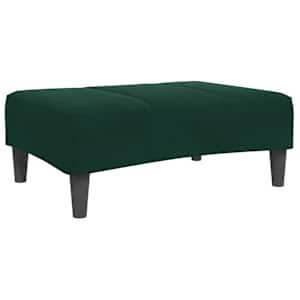 vidaXL jalapink, tumeroheline, 77x55x31 cm, samet