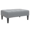 vidaXL jalapink, helehall , 77x55x31 cm, samet