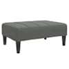 vidaXL jalapink, tumehall, 77x55x31 cm, samet