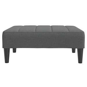 Podnožka tmavě šedá 77 x 55 x 31 cm textil - obrázek 4