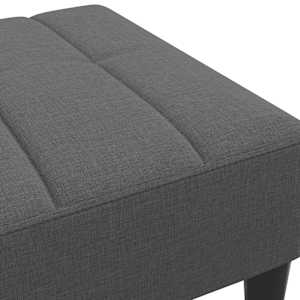 Podnožka tmavě šedá 77 x 55 x 31 cm textil - obrázek 6