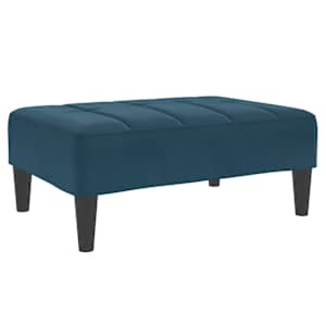 vidaXL jalapink, sinine, 77x55x31 cm, samet