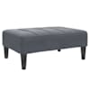 vidaXL jalapink, tumehall, 77x55x31 cm, samet