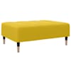 vidaXL jalapink, kollane, 77x55x31 cm, samet