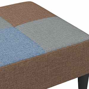 Podnožka patchwork 77 x 55 x 31 cm textil - obrázek 6