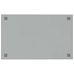Nástěnná magnetická tabule bílá 80 x 50 cm tvrzené sklo - obrázek 4