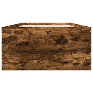 Rám postele kouřový dub 100 x 200 cm kompozitní dřevo - obrázek 4