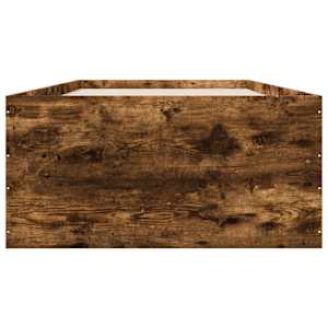 Rám postele kouřový dub 75 x 190 cm kompozitní dřevo - obrázek 4