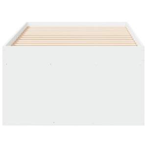 Válenda se zásuvkami bez matrace bílá 75 x 190 cm - obrázek 5