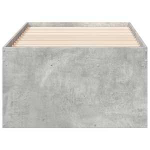 Válenda se zásuvkami bez matrace betonově šedá 75 x 190 cm - obrázek 5