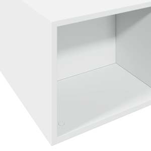 Rám postele bílý 180 x 200 cm kompozitní dřevo - obrázek 7