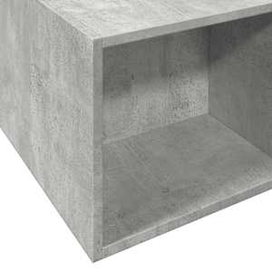 Rám postele betonově šedý 140 x 190 cm kompozitní dřevo - obrázek 7