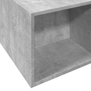 Rám postele betonově šedý 120 x 190 cm kompozitní dřevo - obrázek 7
