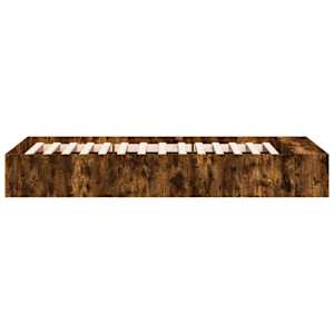 Rám postele kouřový dub 100 x 200 cm kompozitní dřevo - obrázek 5