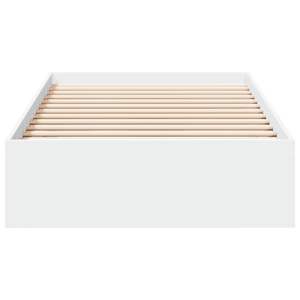 Rám postele se zásuvkami bílý 90 x 190 cm kompozitní dřevo - obrázek 4