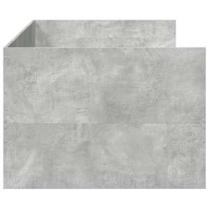Válenda se zásuvkami bez matrace betonově šedá 100 x 200 cm - obrázek 5