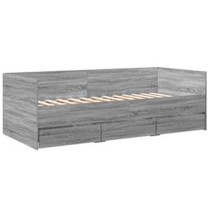 vidaXL Divano Letto con Cassetti senza Materasso 90x200 cm