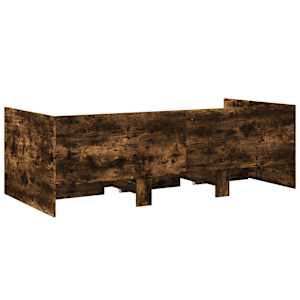 Válenda se zásuvkami bez matrace kouřový dub 75 x 190 cm - obrázek 6