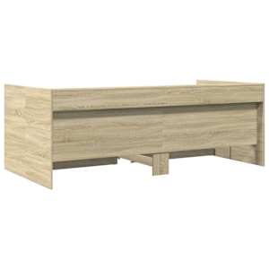 Válenda se zásuvkami bez matrace dub sonoma 75 x 190 cm - obrázek 6