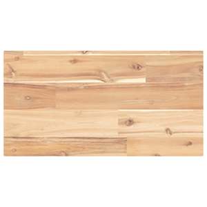 vidaXL ujuv riiul 40 x 20 x 2 cm t&ouml;&ouml;tlemata t&auml;ispuidust akaatsia