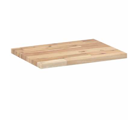 vidaXL Schweberegale 3 Stk. 40x30x2 cm Massivholz Akazie Unbehandelt