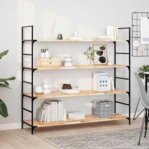 Viseče police 2 kosa 160x40x2 cm neobdelan trden akacijev les