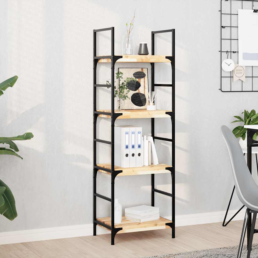 Floating Shelves 4 pcs 40x30x4 cm Untreated Solid Wood Acacia