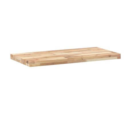 vidaXL Floating Shelves 2 pcs 60x40x4 cm Untreated Solid Wood Acacia