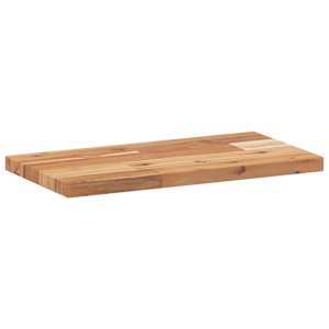 vidaXL &Eacute;tag&egrave;re flottante 40x20x2 cm acacia massif finition &agrave; l'huile