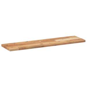 vidaXL Floating Shelf 80x20x2 cm Oil Finished Solid Wood Acacia
