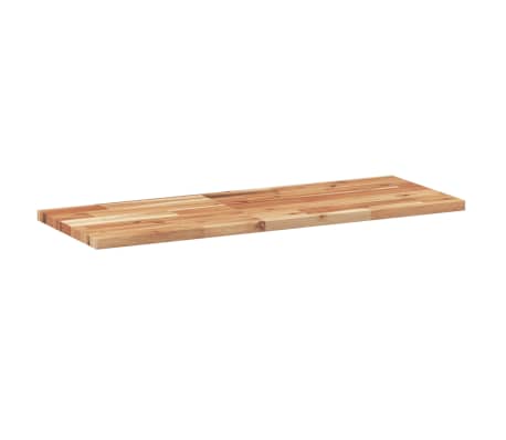 vidaXL Floating Shelf 100x30x2 cm Oil Finished Solid Wood Acacia