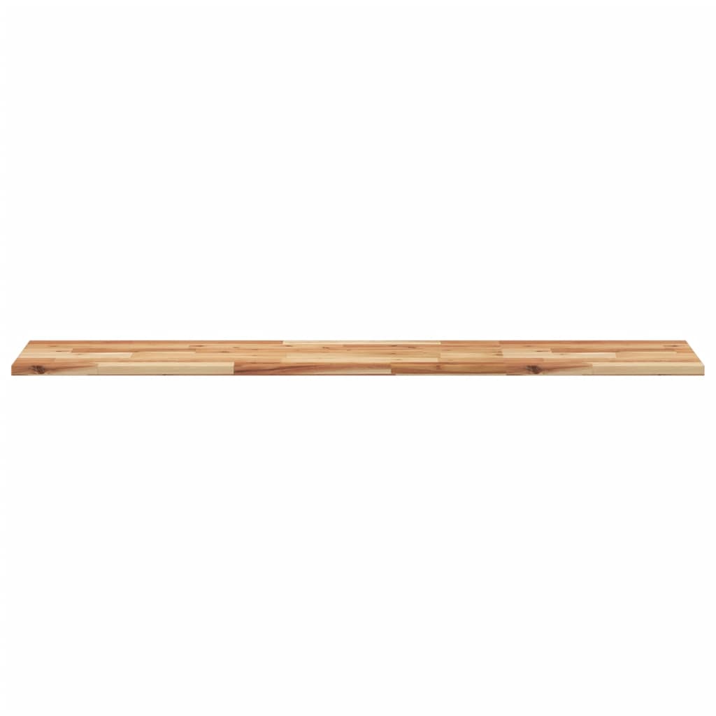 vidaXL Wandschap zwevend olieafwerking 140x30x2 cm massief acaciahout bruin, foto 4