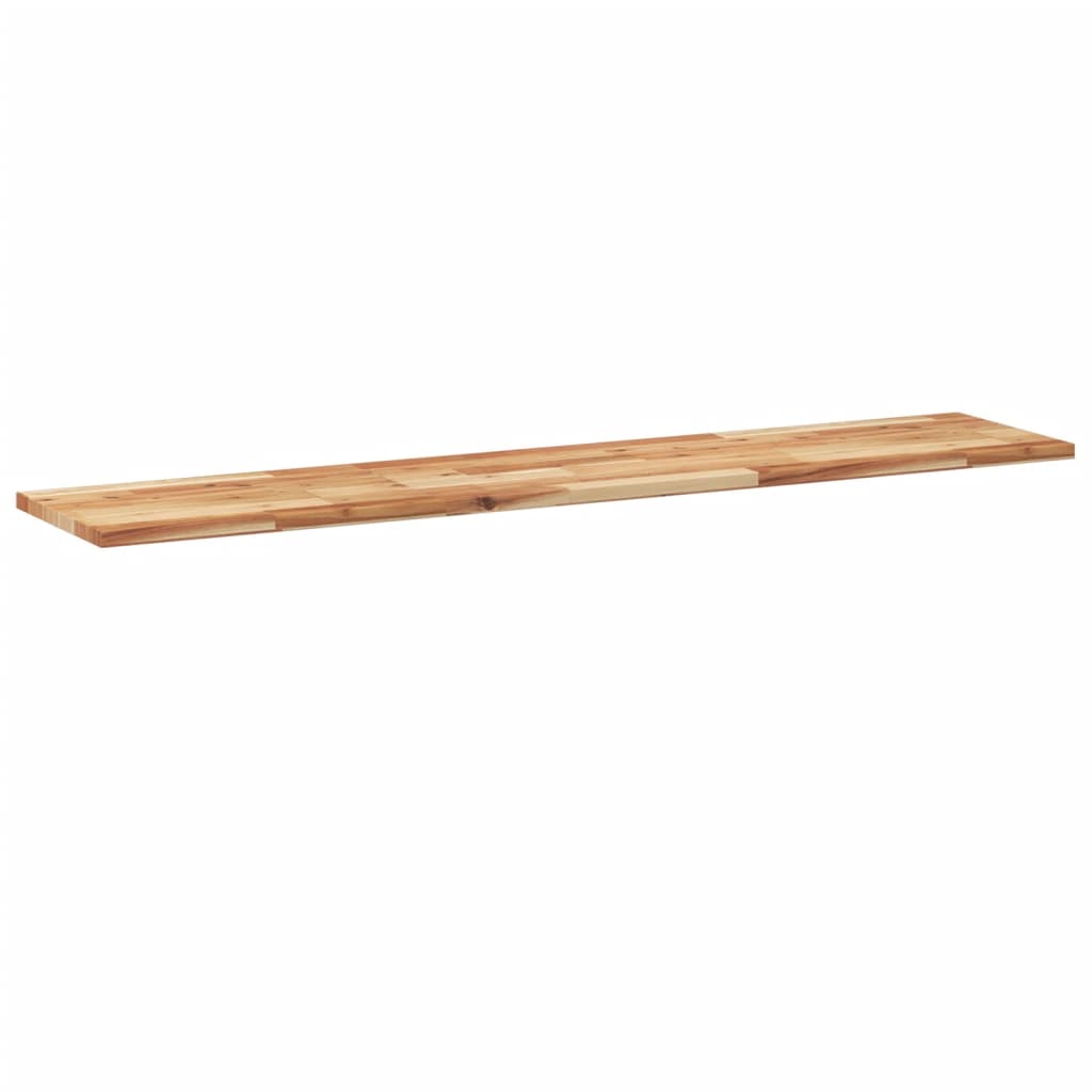 vidaXL Floating Shelves 2 pcs 160x30x2 cm Oil Finished Solid Wood Acacia