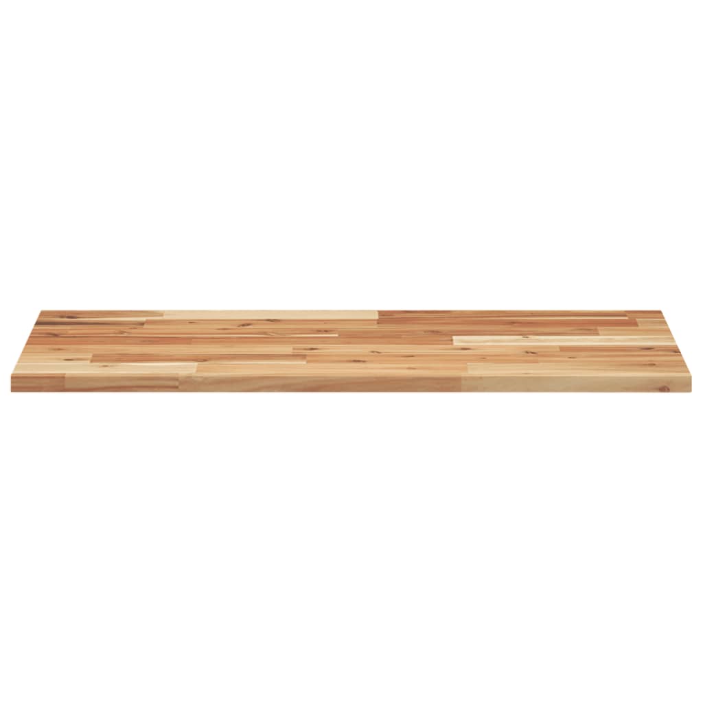 vidaXL Wandschappen 2 st zwevend olieafwerking 80x40x2 cm acaciahout bruin, foto 4